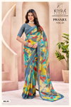 Pranjul Vol 4 By Kiyra Georgette Printed Online Daily Wear Saree Wholesale